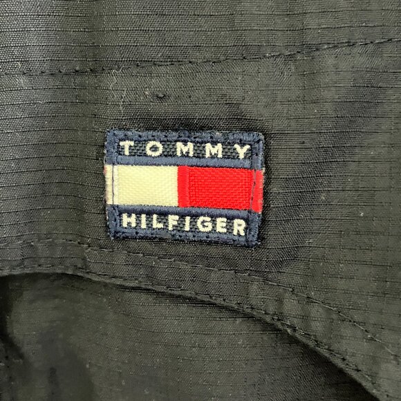 Tommy Hilfiger Reversible Jacket Size Large Red Fleece & Water Resistant. - Picture 7 of 14